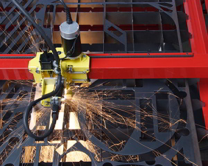 Plasma cutting at the Lucimet plant
